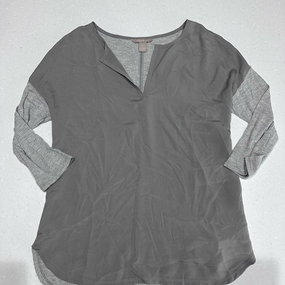 Gray Women's Top